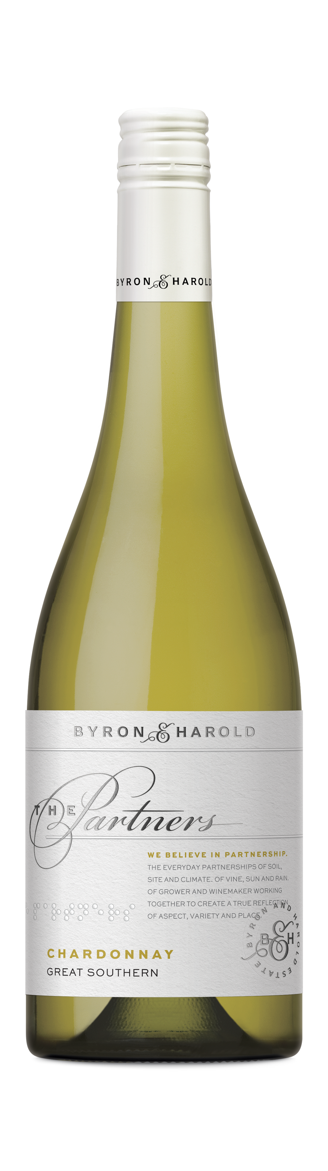 Byron & Harold The Partners Great Southern Chardonnay 2023