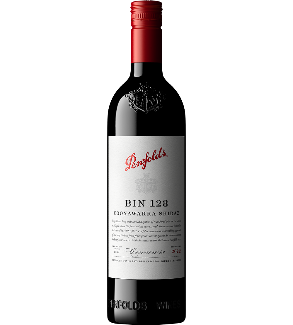 Penfolds Bin 128 Coonawarra shiraz 2022